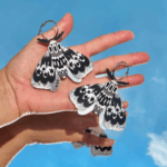 Aretes Polilla Zebra