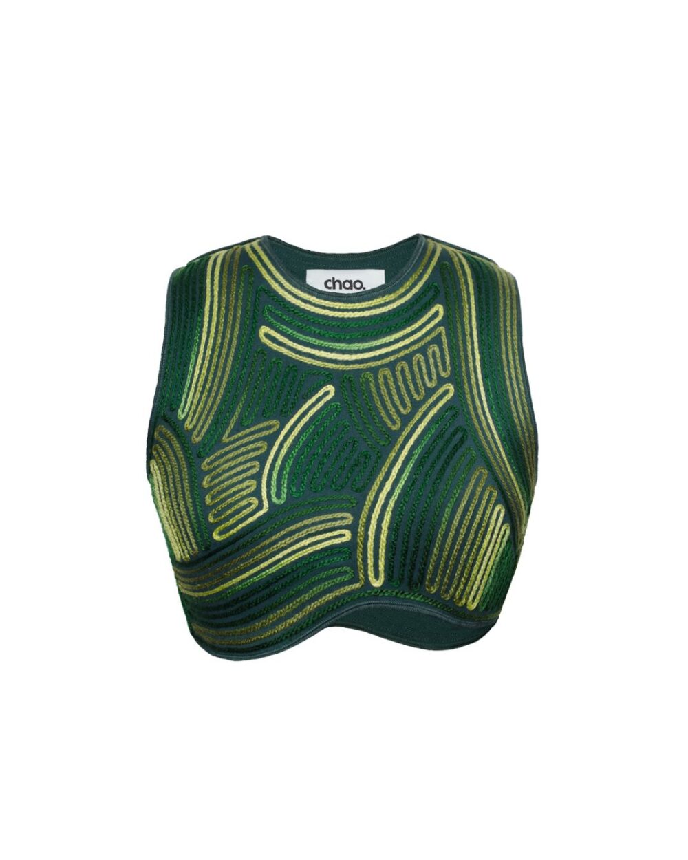 Top Wavy Verde