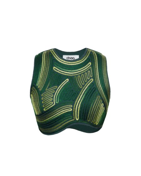 Top Wavy Verde