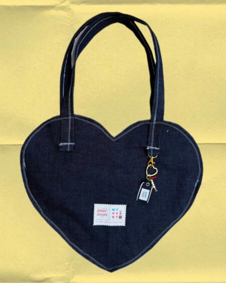Tote Denim Heart