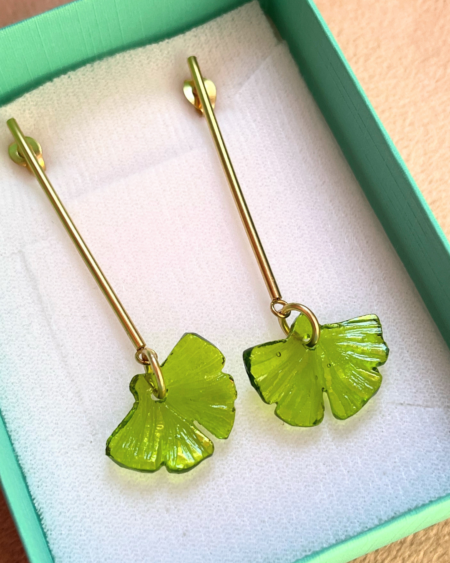 Aretes Ginkgo