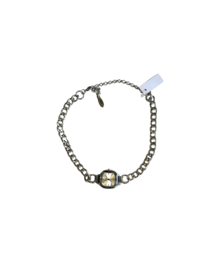 Collar Reloj Blanco