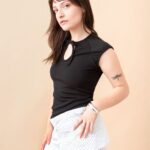Top Leah Black