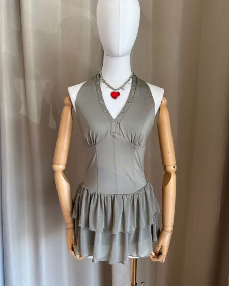 Vestido Aqua Gray